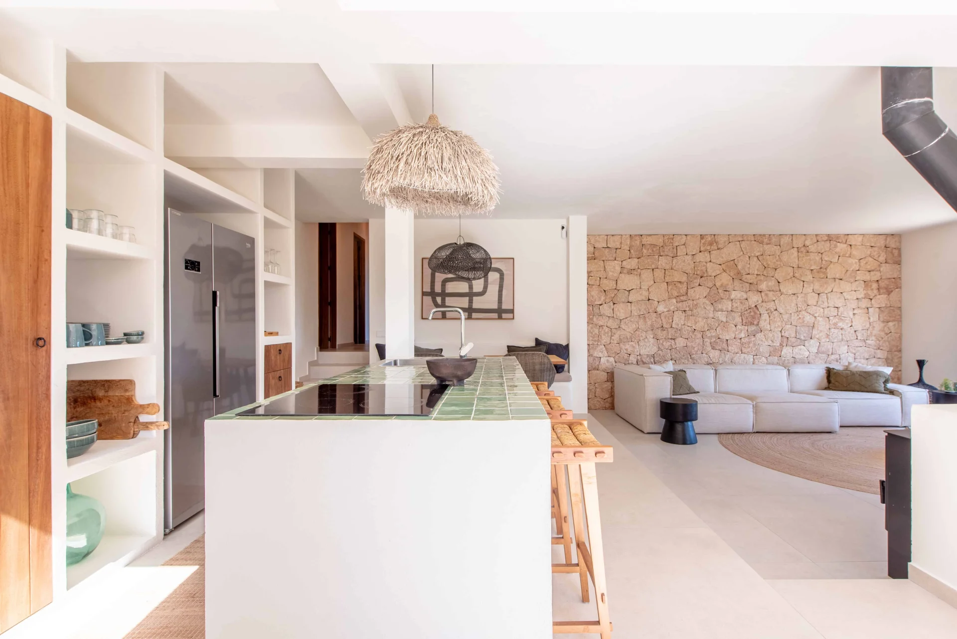Villa con piscina privada y vistas al paisaje mediterráneo en San Agustín, Ibiza – foto 1